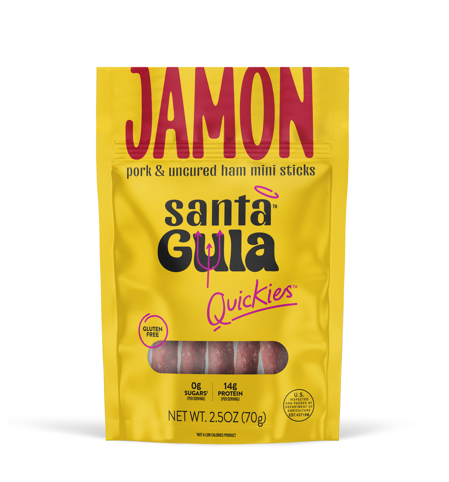 Jamon pork & uncured ham mini sticks